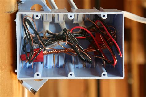 wire in electrical boxes